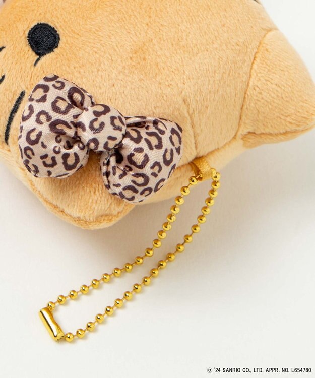 sanrio-x-wego-hello-kitty-pink-leopard-print-mascot-holder-keychain