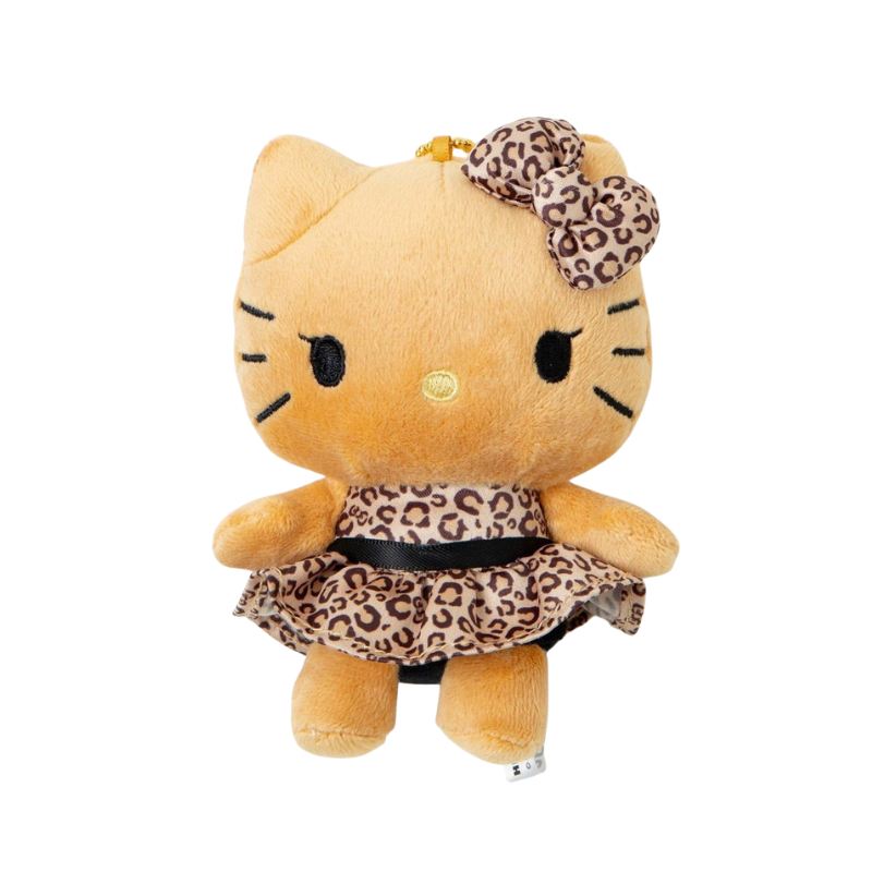 sanrio-x-wego-hello-kitty-tanned-leopard-print-mascot-holder-keychain