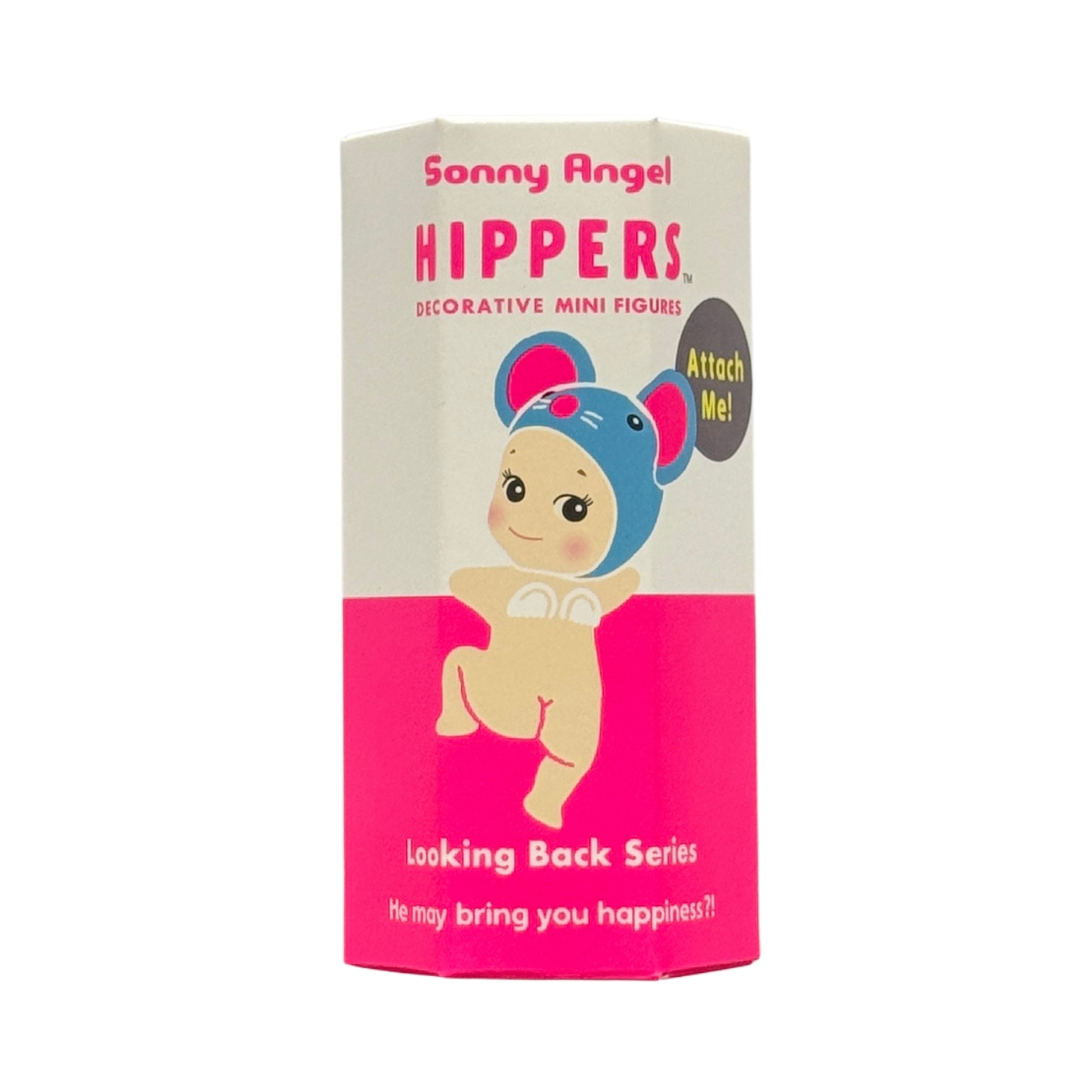 Sonny Angel Hippers Looking Back Series blind box packaging, front