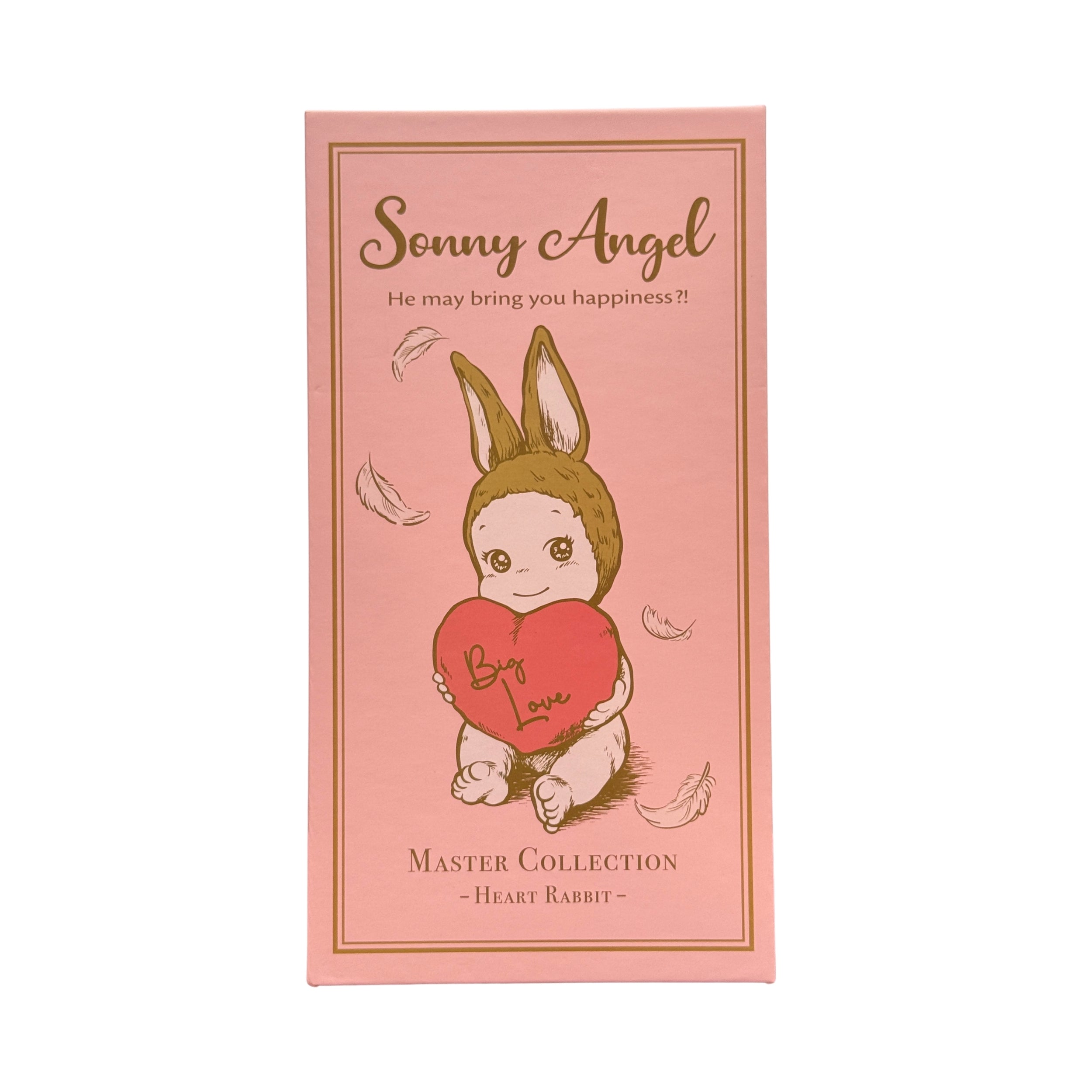 Sonny Angel Master Collection Heart Rabbit figure, side view