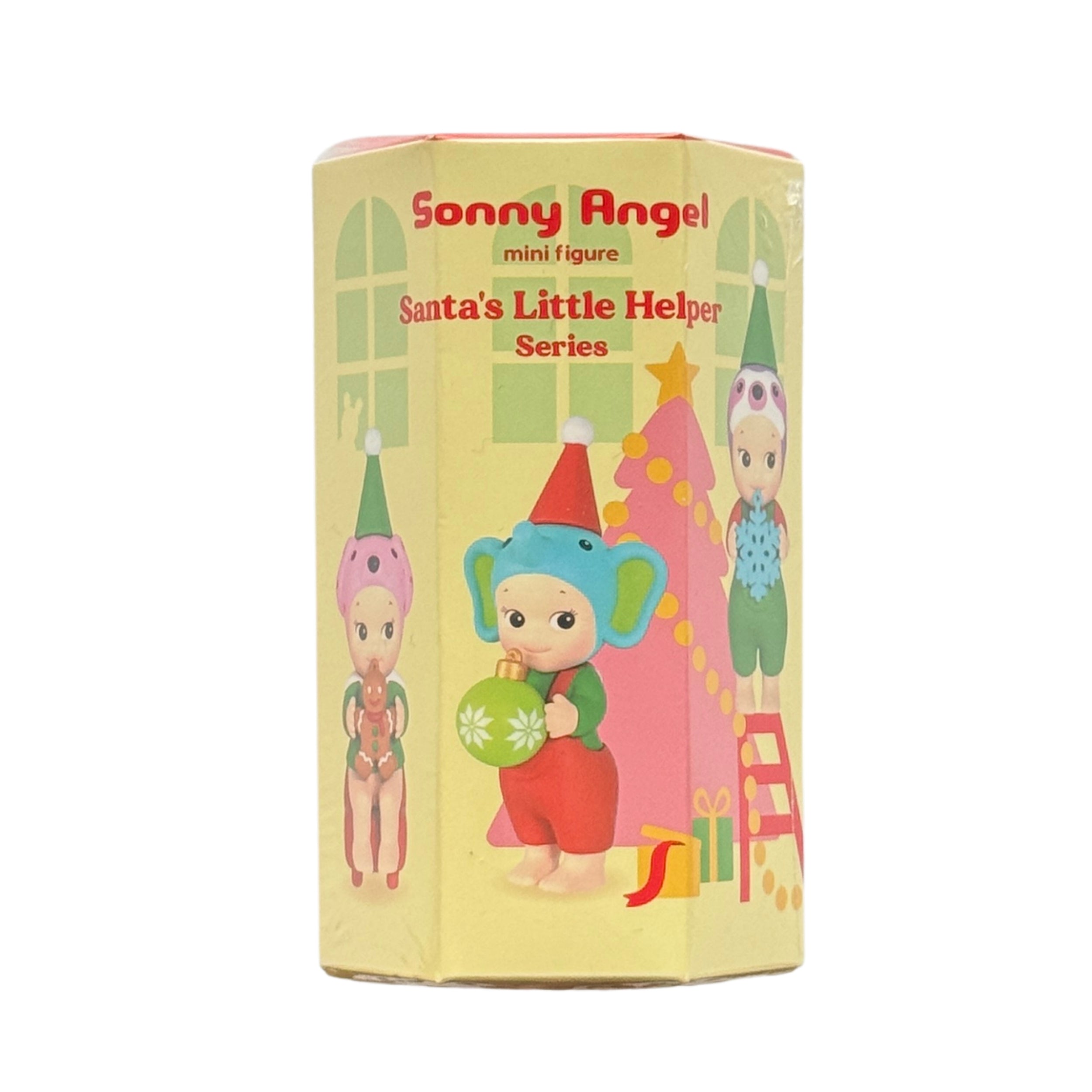 Sonny Angel Santa's Little Helper Series blind box packaging, front