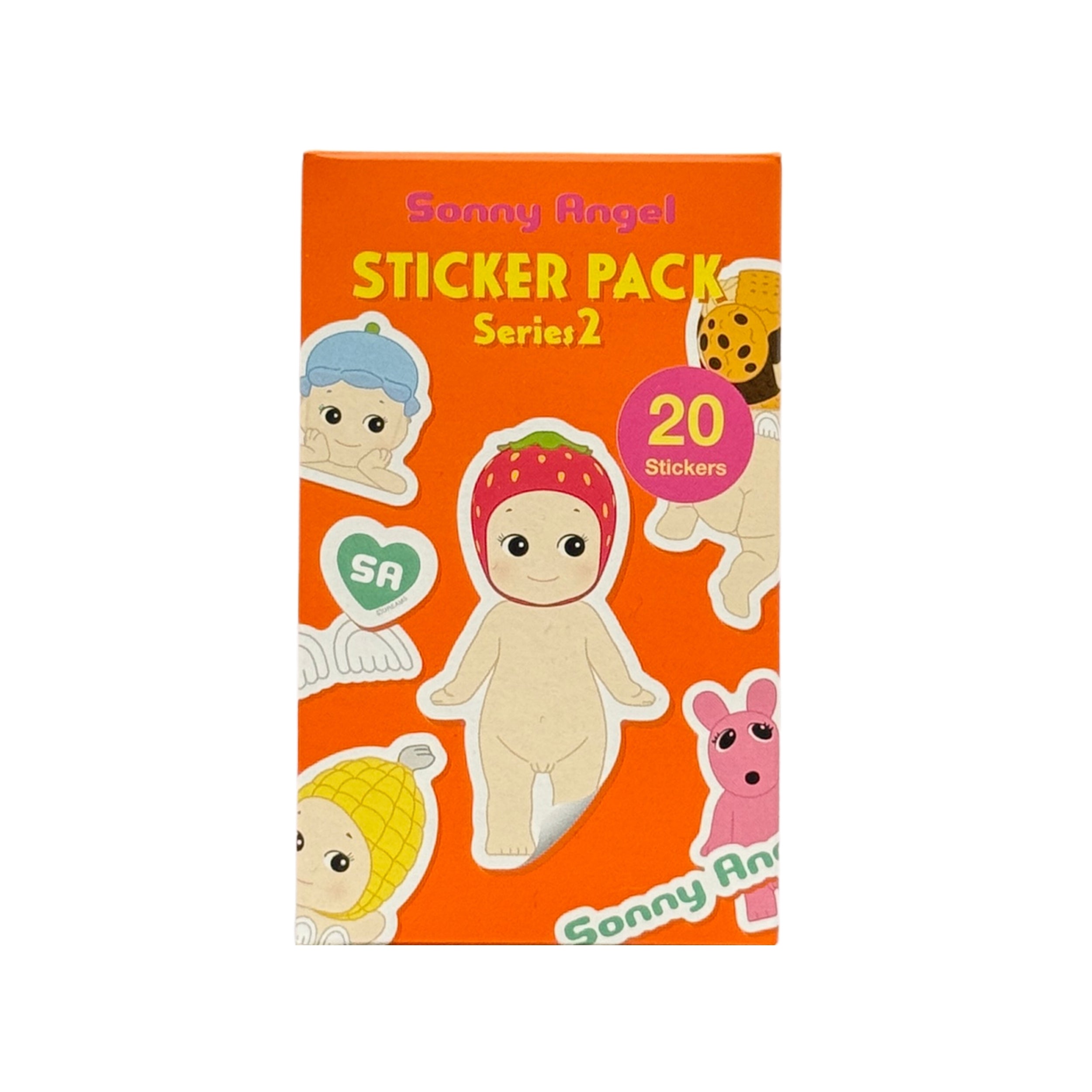 Sonny Angel Sticker Pack Series 2 packaging, front