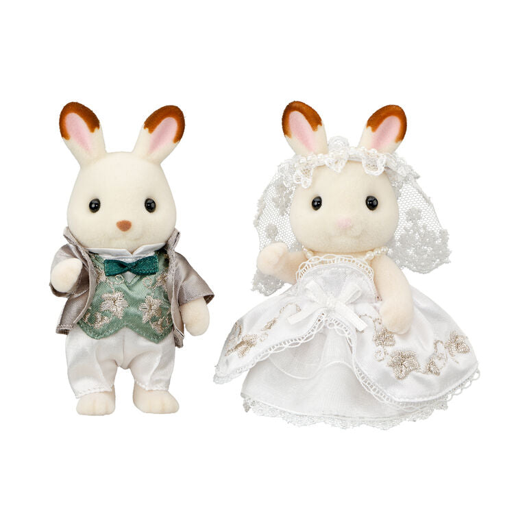 sylvanian-families-chocolate-rabbit-ivy-embroider-lovely-wedding-pair-set