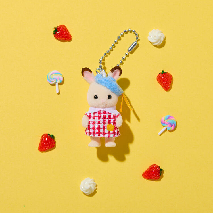 sylvanian-families-chocolate-rabbit-tsuenfuku-keychain