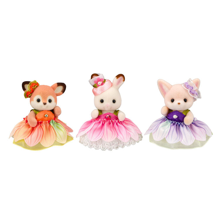 sylvanian-families-flower-dress-baby-trio