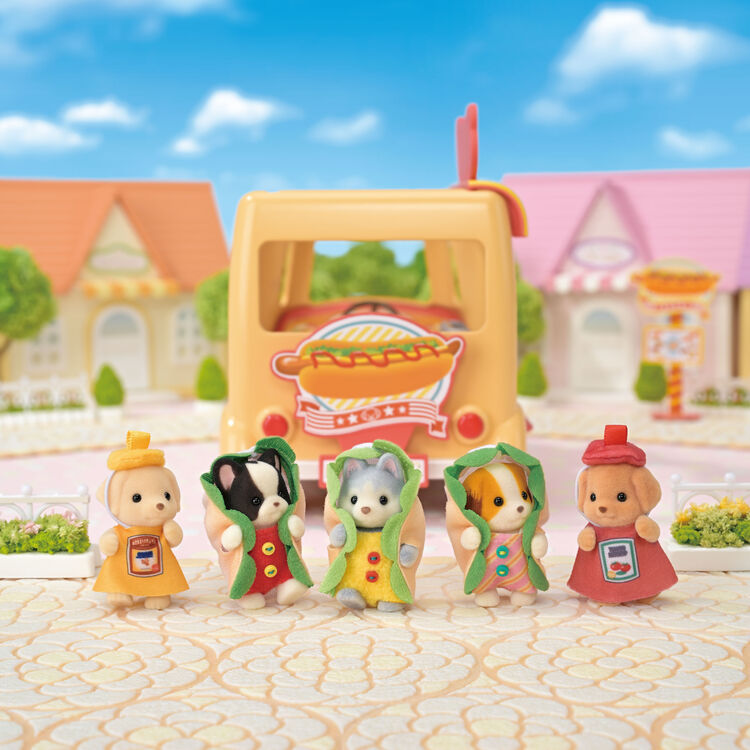 sylvanian-families-gather-together-hot-dog-set