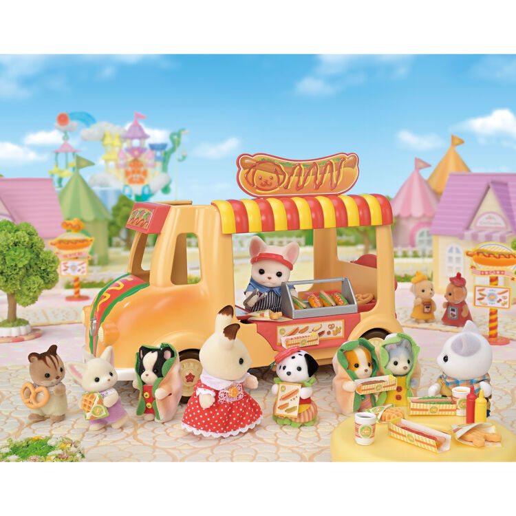 sylvanian-families-gather-together-hot-dog-set