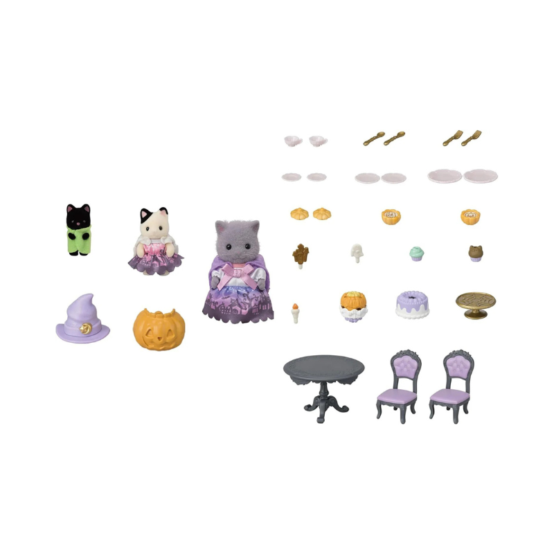 sylvanian-families-halloween-surprise-party-set