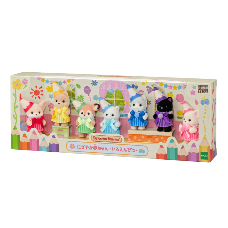 sylvanian-families-lively-baby-colour-pencil-set