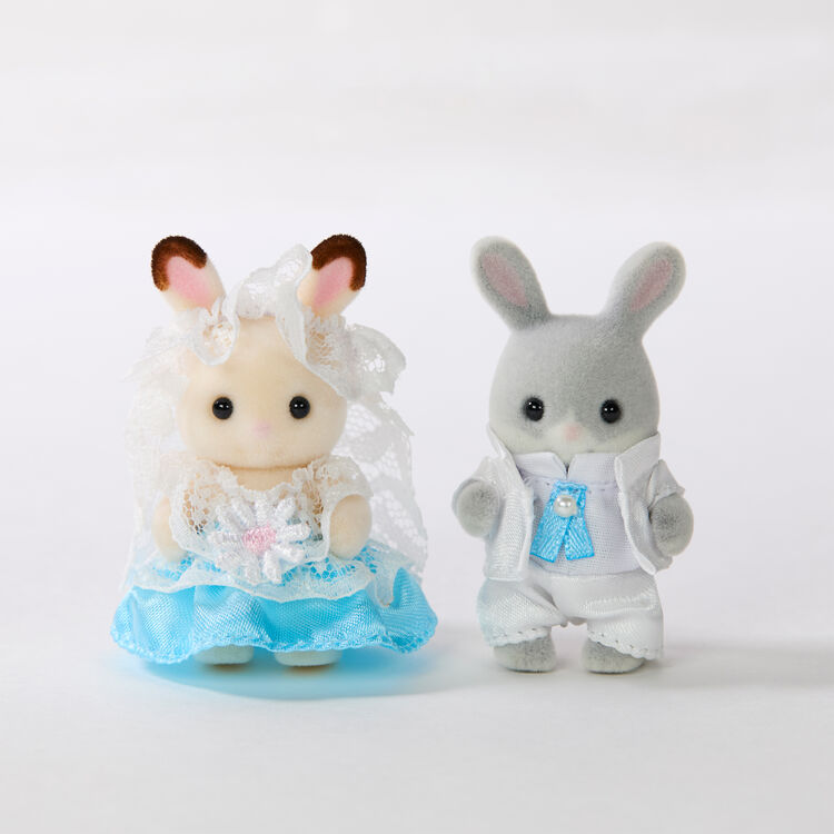 sylvanian-families-lovely-wedding-baby-pair-set