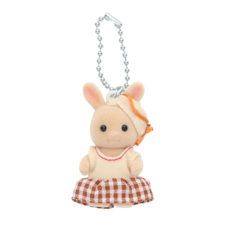 sylvanian-families-milk-rabbit-jumper-skirt-keychain