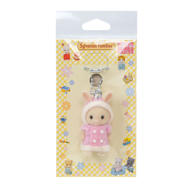 sylvanian-families-milk-rabbit-pink-duffle-coat-keychain