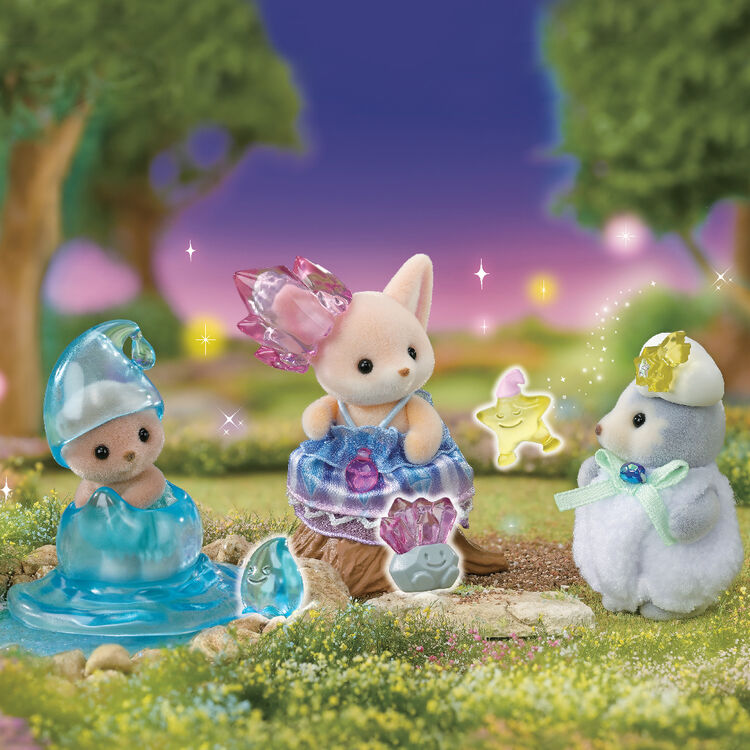 sylvanian-families-mysterious-baby-in-the-fairy-forest-set