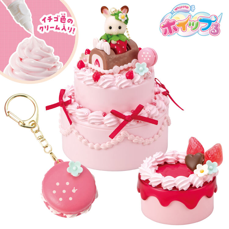 sylvanian-families-strawberry-anniversary-sweets-kit