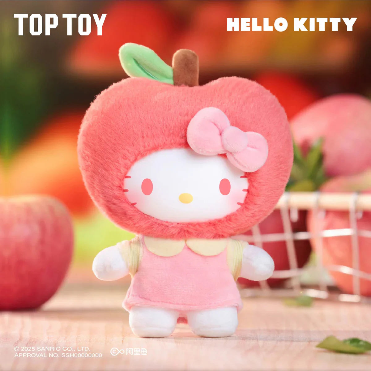 top-toy-x-hello-kitty-fruity-paradise-vinyl-plush-keychain-blind-box