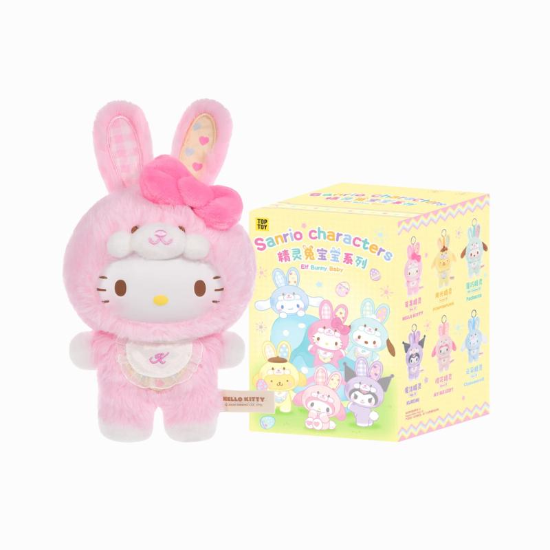 top-toy-x-sanrio-characters-elf-bunny-baby-vinyl-plush-keychain-blind-box