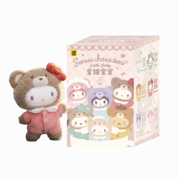 top-toy-x-sanrio-characters-latte-baby-vinyl-plush-keychain-blind-box