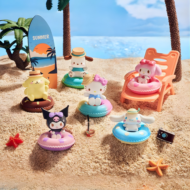 top-toy-x-sanrio-characters-mini-swimming-ring-blind-bag-3pc-