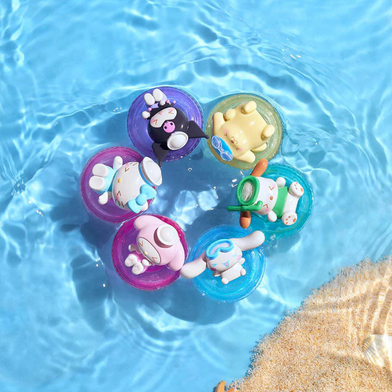 top-toy-x-sanrio-characters-mini-swimming-ring-blind-bag-3pc-