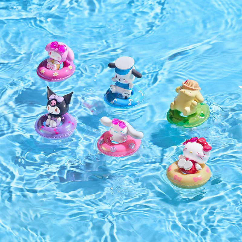top-toy-x-sanrio-characters-mini-swimming-ring-blind-bag-3pc-
