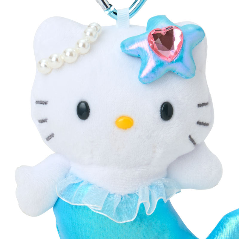 SANRIO Hello Kitty Fantasy Series Mermaid Blue Mascot Holder Keychain